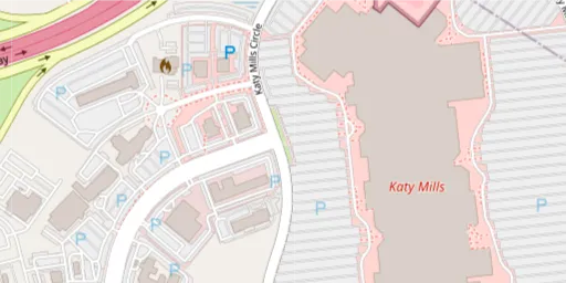 Map of AMC Katy Mills 20
