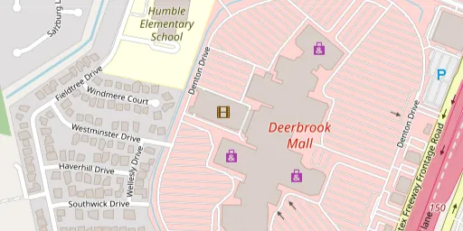 Map of AMC Deerbrook 24