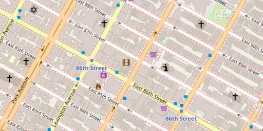 Map of AMC Orpheum 7
