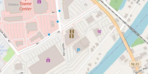 Map of AMC Wayne 14