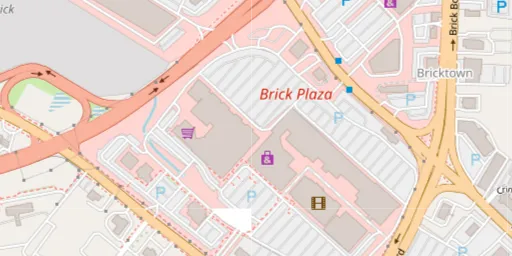 Map of AMC Brick Plaza 10