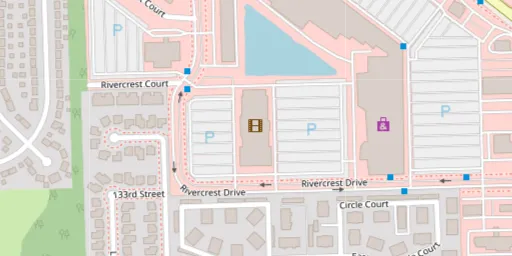 Map of AMC Crestwood 18