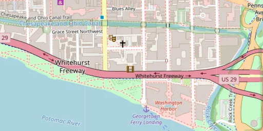 Map of AMC Georgetown 14