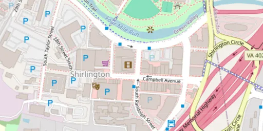 Map of AMC Shirlington 7