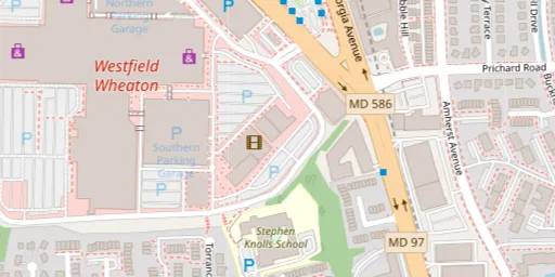 Map of AMC Wheaton Mall 9
