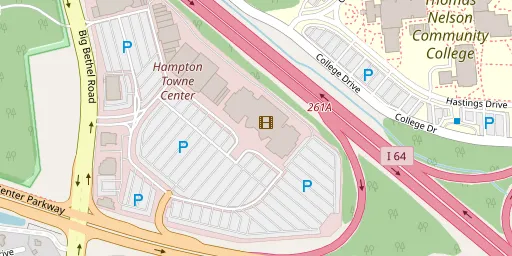 Map of AMC Hampton Towne Centre 24