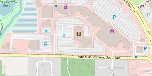 Map of AMC Valley Bend 18