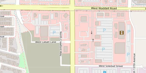 Map of AMC Surprise Pointe 14