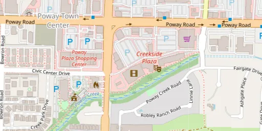 Map of AMC Poway 10