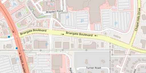 Map of AMC Chapel Hills 13