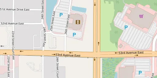 Map of AMC Bradenton 20