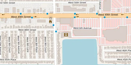 Map of AMC Hialeah 12