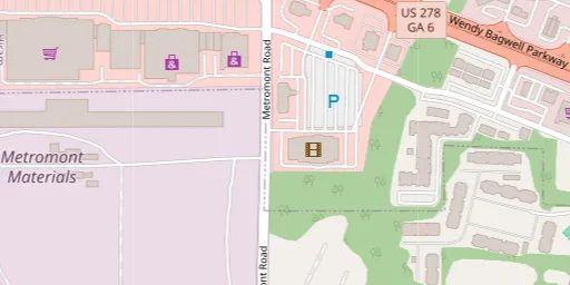 Map of AMC Hiram 14