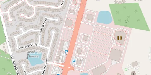 Map of AMC DINE-IN Webb Gin 11
