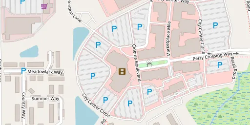 Map of AMC Perry Crossing 18