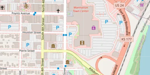 Map of AMC Manhattan 13