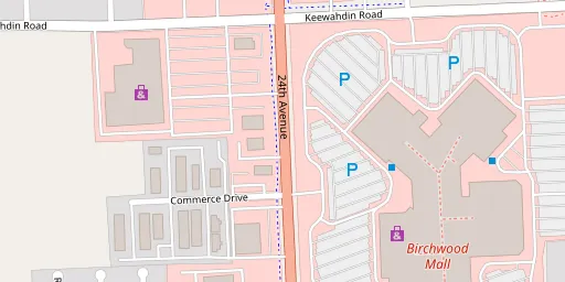 Map of AMC Birchwood 10