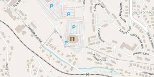 Map of AMC River Hills 10