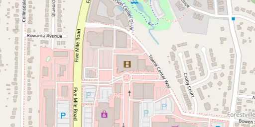 Map of AMC Anderson Towne Center 9
