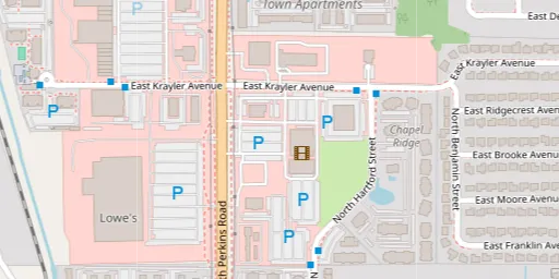 Map of AMC Stillwater 10