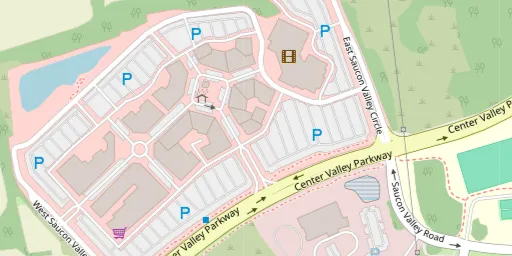 Map of AMC Center Valley 16