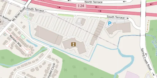 Map of AMC Chattanooga 18