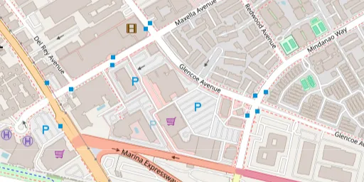 Map of AMC Marina Marketplace 6