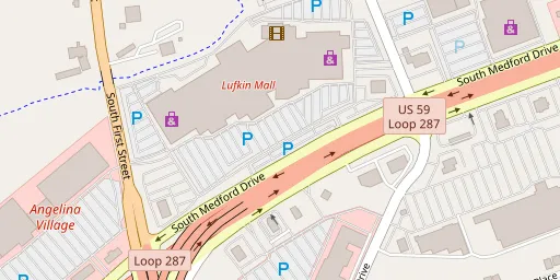 Map of AMC Lufkin 9