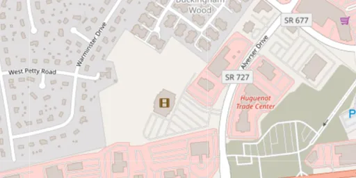 Map of AMC DINE-IN Midlothian 10