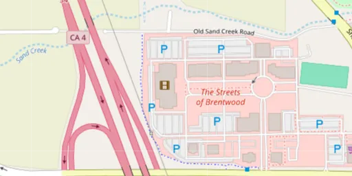 Map of AMC Brentwood 14