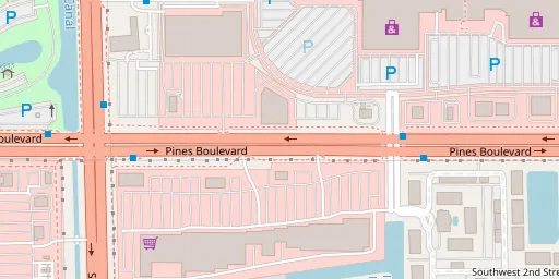 Map of AMC Pembroke Lakes 9
