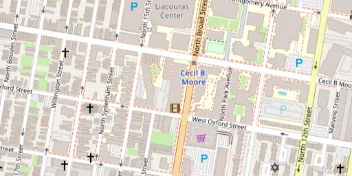 Map of AMC Broadstreet 7