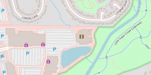 Map of AMC Carolina Pavilion 22