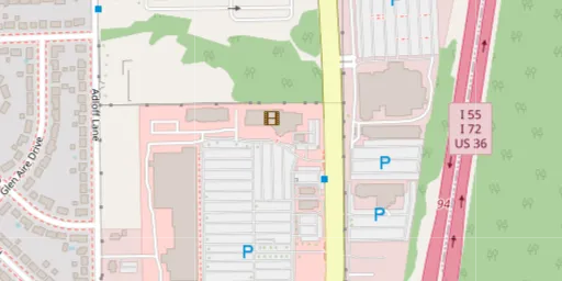 Map of AMC Springfield 8