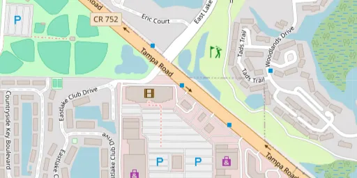 Map of AMC Woodlands Square 20