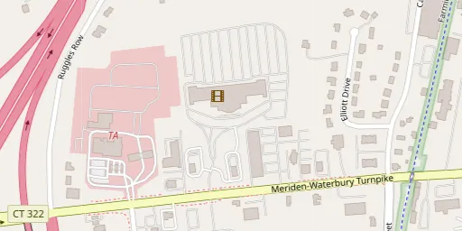 Map of AMC Southington 12