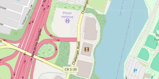 Map of AMC Ridgefield Park 12