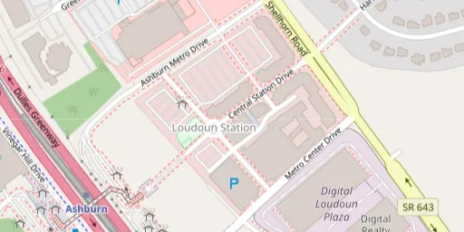 Map of AMC Loudoun Station 11