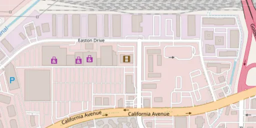 Map of AMC Bakersfield 6