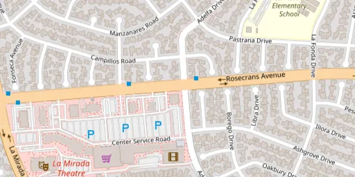 Map of AMC La Mirada 7