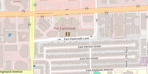 Map of AMC DINE-IN Esplanade 14